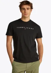Tommy Jeans - T-Shirt, für Herren, Black, Größe XL
