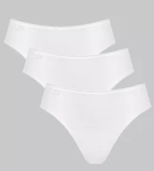 Sloggi - Slip Casual, 44, Weiss