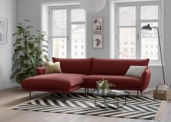 andas Ecksofa »Stine«, Besonderes Design durch Kissenoptik und Keder, Design by Morten Georgsen