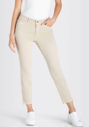 Mac - 5-Pocket Hose, für Damen, Beige, Größe W36/L27