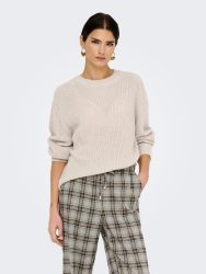 Only - Pullover, für Damen, Ecru, Größe S