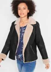 bonprix Lederimitatjacke 