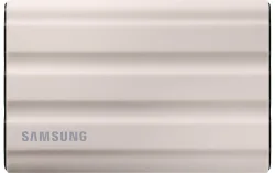 Samsung, SSD portable, Samsung PSSD T7 Shield 1TB beige, Produkte & Wohnen