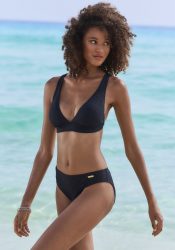 Buffalo Bikini-Hose »Bubble«, mit floralem Strukturmuster