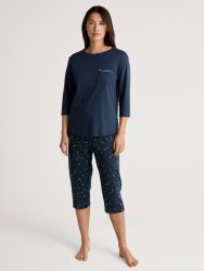 Calida - Pyjama, für Damen, Dunkelblau, Größe XS