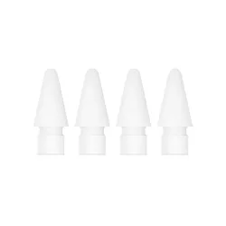 Apple Pencil Tips Ersatzspitzen 4er Set Weiß