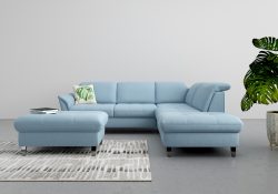 sit&more Ecksofa, wahlweise mit Kopfteilverstellung, Bettfunktion und Stauraum