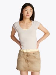 Tommy Jeans - T-Shirt, für Damen, Weiss, Größe XL
