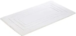 VOSSEN - Feeling Badematte, 60x100cm, Weiss