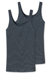 Schiesser - Modal Essential Trägertop, für Damen, Marine, Größe 40