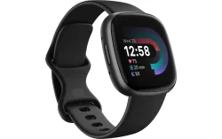Fitbit - Versa 4, One Size, Schwarz