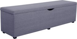 Places of Style Hockerbank »Standard«, mit Stauraum, Breite 120 cm oder 160 cm, auch als Garderobenbank oder Bettbank geeignet