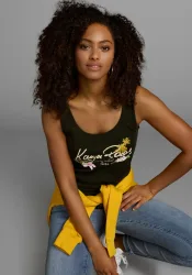 KangaROOS Tanktop mit femininem Frontdruck