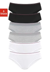 H.I.S Bikinislip 6er-Pack, aus elastischer Baumwoll-Qualität