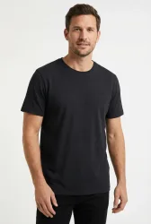 camel active T-Shirt mit Rundhalsausschnitt