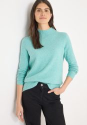 Cecil Stehkragenpullover mit Turtelneck-Stehkragen