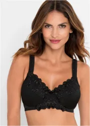 bonprix Minimizer-BH mit gepolsterten Trägernschwarz 75Damen