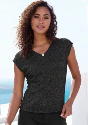 LASCANA Kurzarmshirt 