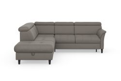 sit&more Ecksofa, inklusive Kopfteilverstellung, wahlweise mit Bettfunktion und Bettkasten