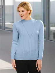 Casual Looks Stehkragenpullover 