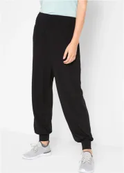 bonprix Sweathose aus Polyester, Viskose und Elasthan, lockere Passform, Casual Stil