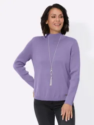 Casual Looks Stehkragenpullover 