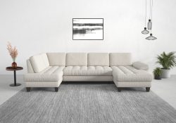 sit&more Wohnlandschaft, wahlweise mit Bettfunktion, Bettkasten, Sitztiefenverstellung