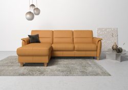 Home affaire Ecksofa »Palmera«, Federkern, wahlweise mit Bettfunktion und mit/ohne Bettkasten