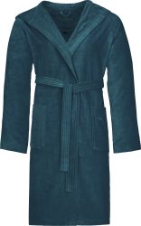 VOSSEN - Texas Bademantel, für Damen, Petroleumblau, Größe S