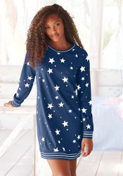 Vivance Dreams by Lascana Sleepshirt mit angesagtem Sternedruck