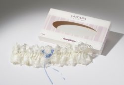 LASCANA Strumpfband aus edler Spitze, sexy Dessous, Reizwäsche