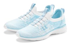 LASCANA Sneaker »Slipper, Halbschuh,« bequem zum Reinschlüpfen mit elastischen Schnürbändern Unisex VEGAN