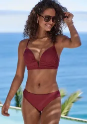 LASCANA Triangel-Bikini mit modischer Zierschnalle