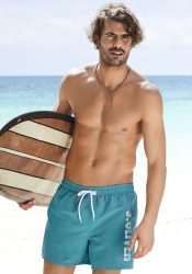 s.Oliver Badeshorts mit seitlichem Logodruck