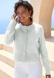 LASCANA Strickjacke aus kuschelweichem Strick