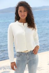 LASCANA Strickjacke aus kuschelweichem Strick