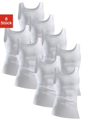 Clipper Unterhemd 8 Stk. aus Feinripp