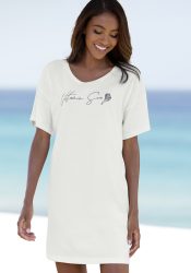 Vivance Dreams by Lascana Sleepshirt mit schönem Frontprint