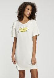 Lascana - Pyjama Oberteil, für Damen, Ecru, Größe 32-34