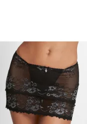 LASCANA Stringrock aus edler, floraler Spitze, sexy Dessous, Reizwäsche