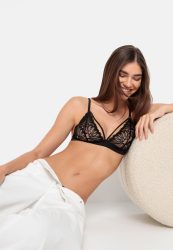 LSCN by LASCANA Bralette 1 Stk. aus blättriger Spitze