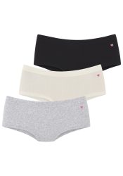 LASCANA Hüftpanty in elastischer Rippen-Qualität