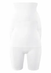 petite fleur Formpants 2er-Pack, shape wear, unifarben, Baumwollmischung