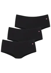LASCANA Hüftpanty in elastischer Rippen-Qualität