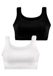 petite fleur Bustier Cup A/B-C/D aus elastischer Baumwoll-Qualität