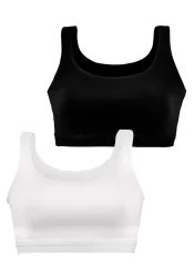 petite fleur Bustier Cup A/B-C/D aus elastischer Baumwoll-Qualität