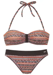 Buffalo Bandeau-Bikini Mit trendigem Streifendruck