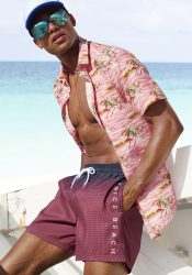 Venice Beach Badeshorts mit Farbverlauf