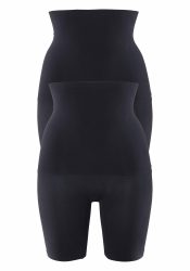petite fleur Formpants 2er-Pack, shape wear, unifarben, Baumwollmischung