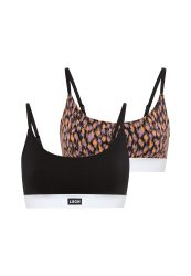 LSCN by LASCANA Bustier Packung, 2 Stk. mit breitem Bündchen